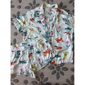 Anthropologie Lyrebird Yumi Kim pajamas size XL